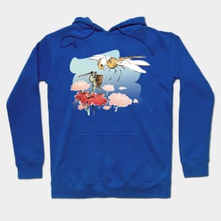 Knight fighting a dragon.... fly Hoodie